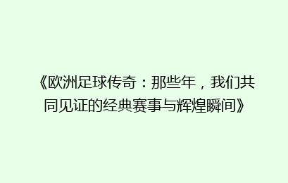 《欧洲足球传奇：那些年，我们共同见证的经典赛事与辉煌瞬间》